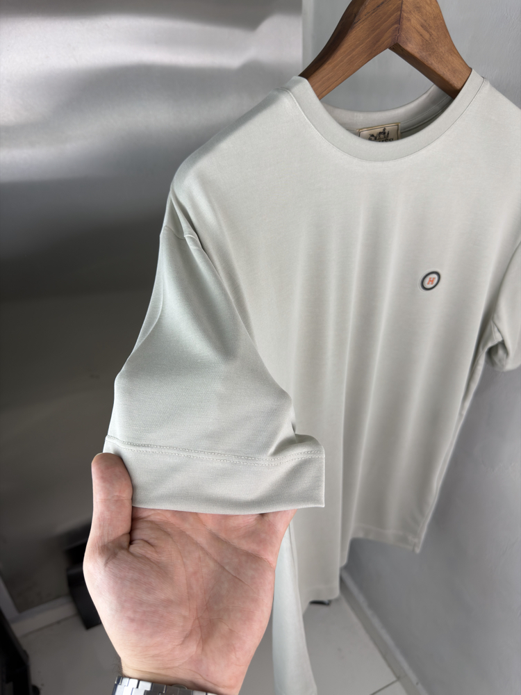 HRMS Orjinal Etiketli T-Shirt Taş (Modal)