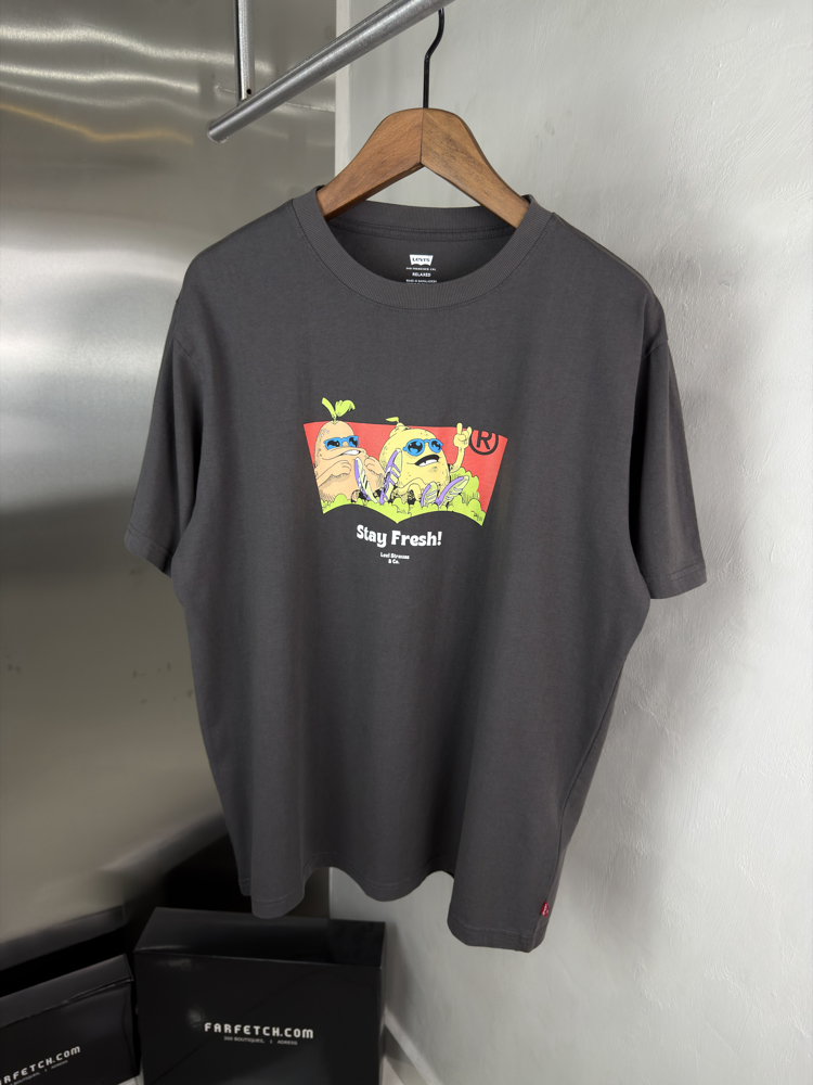 Levis T-Shirt Koyu Füme (Orjinal)