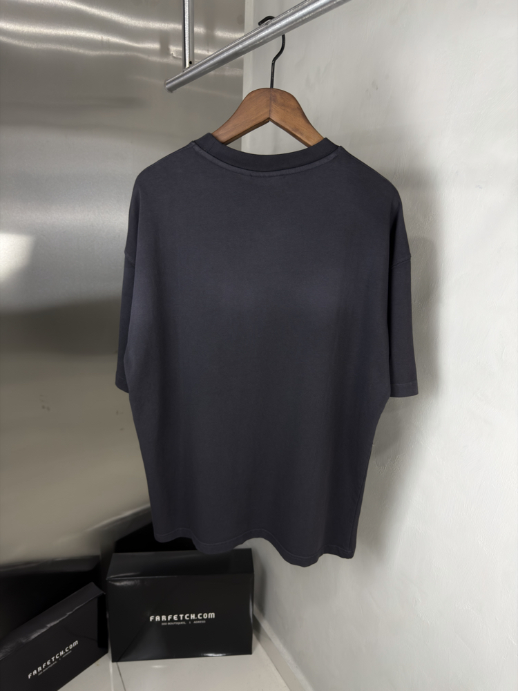 Carhartt Oversize Yıkamalı T-Shirt Siyah (Orjinal)