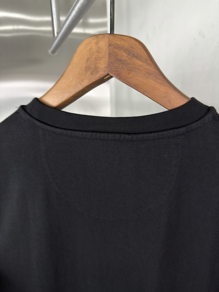 Barbour T-Shirt Siyah Oversize (Orjinal)