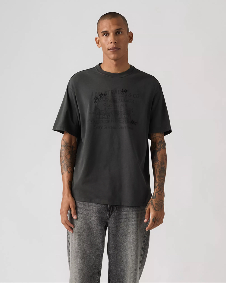 Levis T-Shirt Koyu Füme (Orjinal) (Sırt Detay)