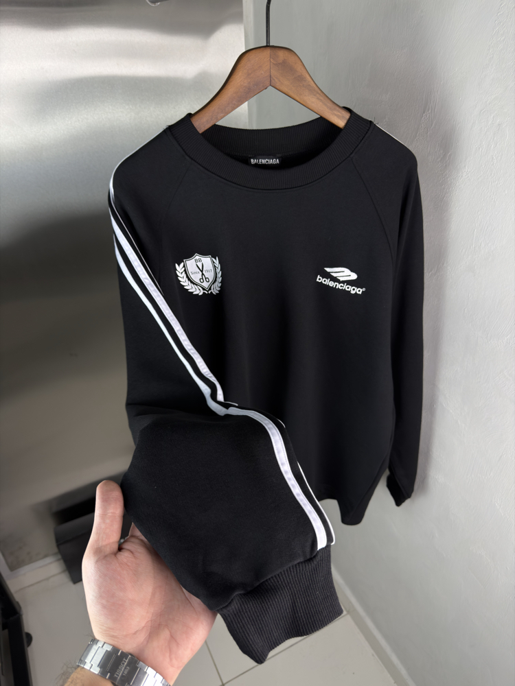 Balenciaga Orjinal Etiketli Sweatshirt Siyah