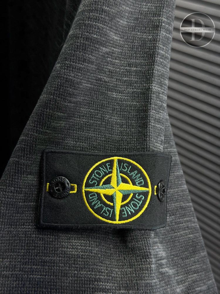 Stone Island Orjinal Etiketli Polo Yaka Sweatshirt