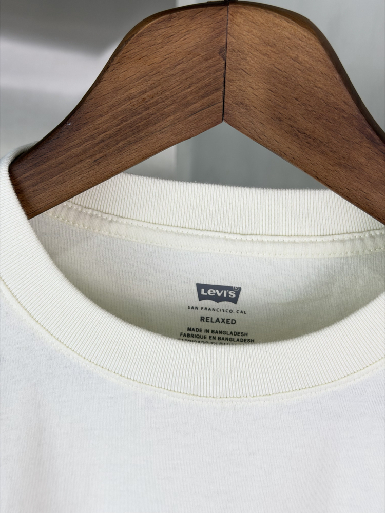 Levis T-Shirt Ekru Beyaz (Orjinal)