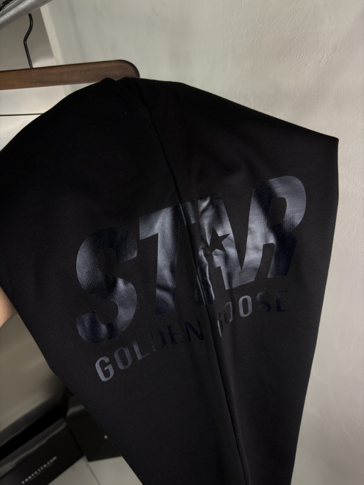 Golden Goose Orjinal Etiketli Eşofman Altı Siyah