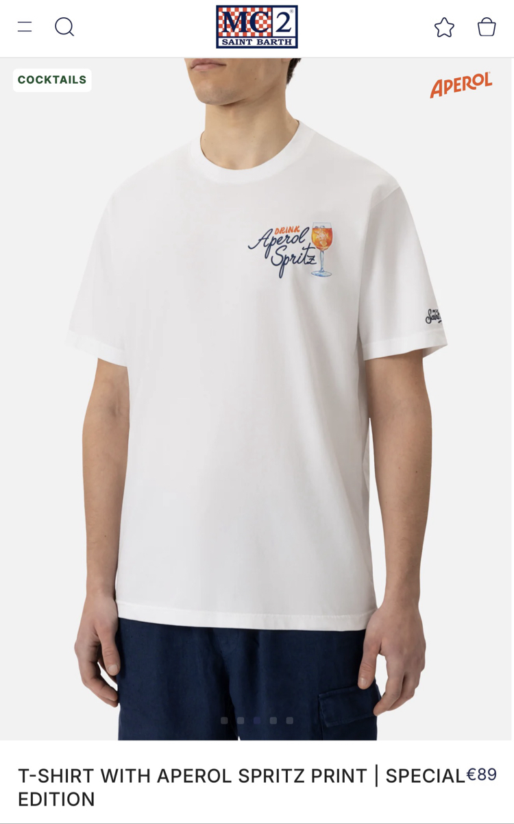 MC2 Saint Barth Orjinal Etiketli T-Shirt Siyah