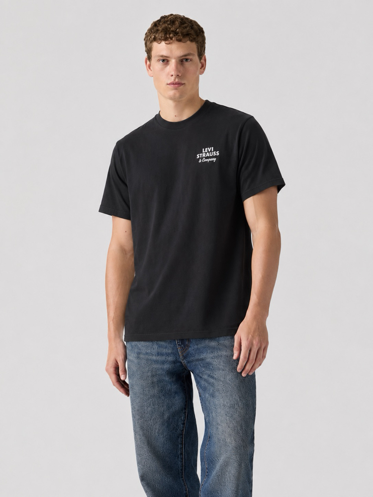 Levis T-Shirt Siyah (Orjinal) (Sırt Detay)