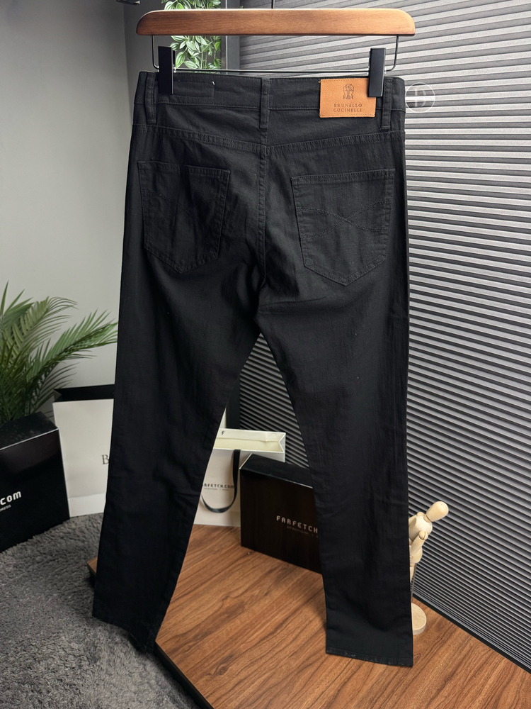 Brunello Cucinelli Orjinal Etiketli Pantolon (Keten Karışımlı)