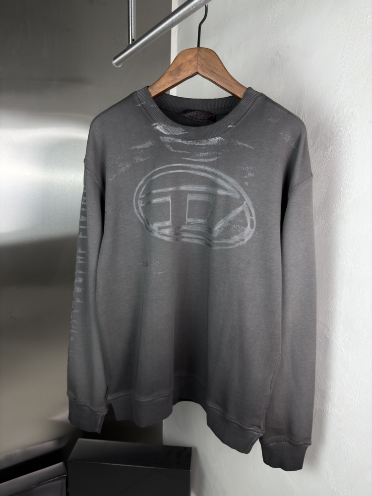 DSL Orjinal Etiketli Kapüşonlu Sweatshirt (Yıkamalı)