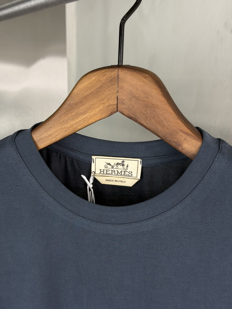 HRMS Orjinal Etiketli T-Shirt Koyu Antrasit (Modal)