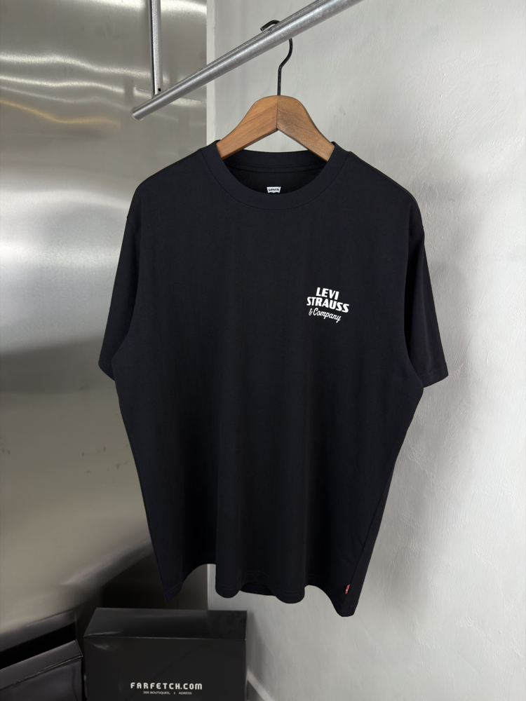 Levis T-Shirt Siyah (Orjinal) (Sırt Detay)