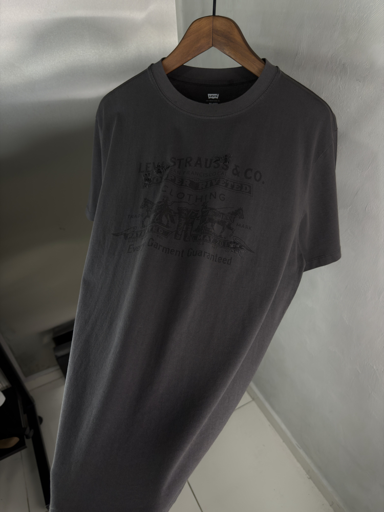 Levis T-Shirt Koyu Füme (Orjinal) (Sırt Detay)