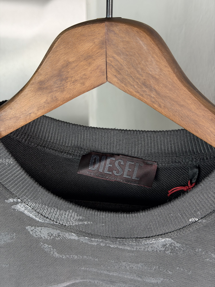 DSL Orjinal Etiketli Kapüşonlu Sweatshirt (Yıkamalı)