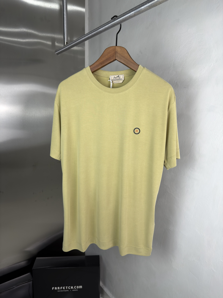 HRMS Orjinal Etiketli T-Shirt Sarı (Modal)
