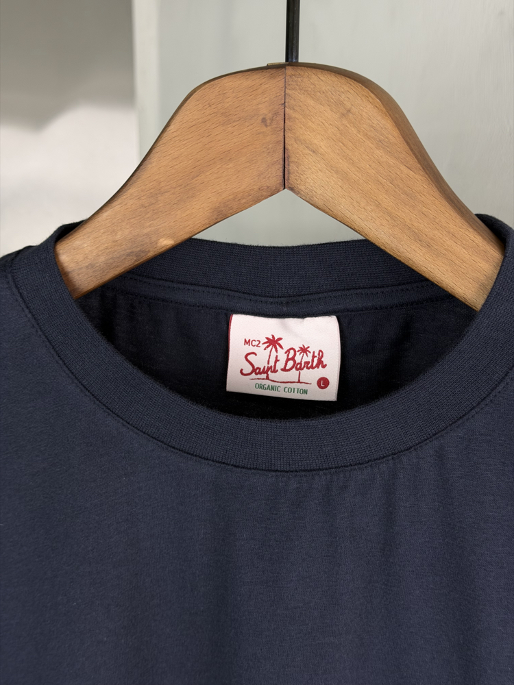 MC2 Saint Barth Orjinal Etiketli T-Shirt Lacivert