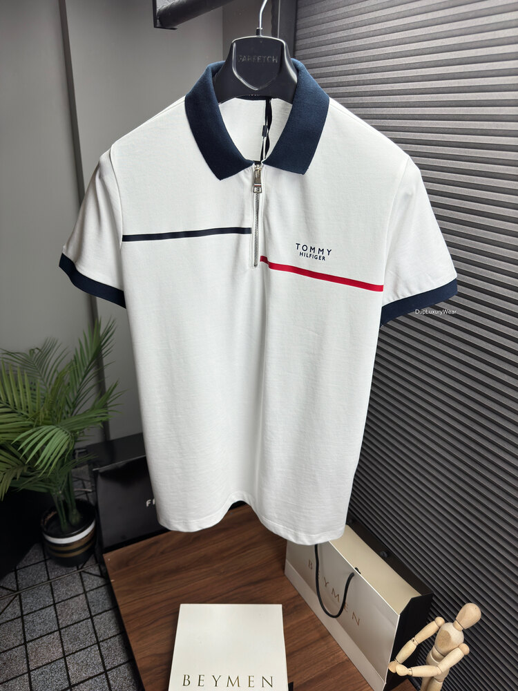 TH Orjinal Etiketli Polo Yaka Beyaz