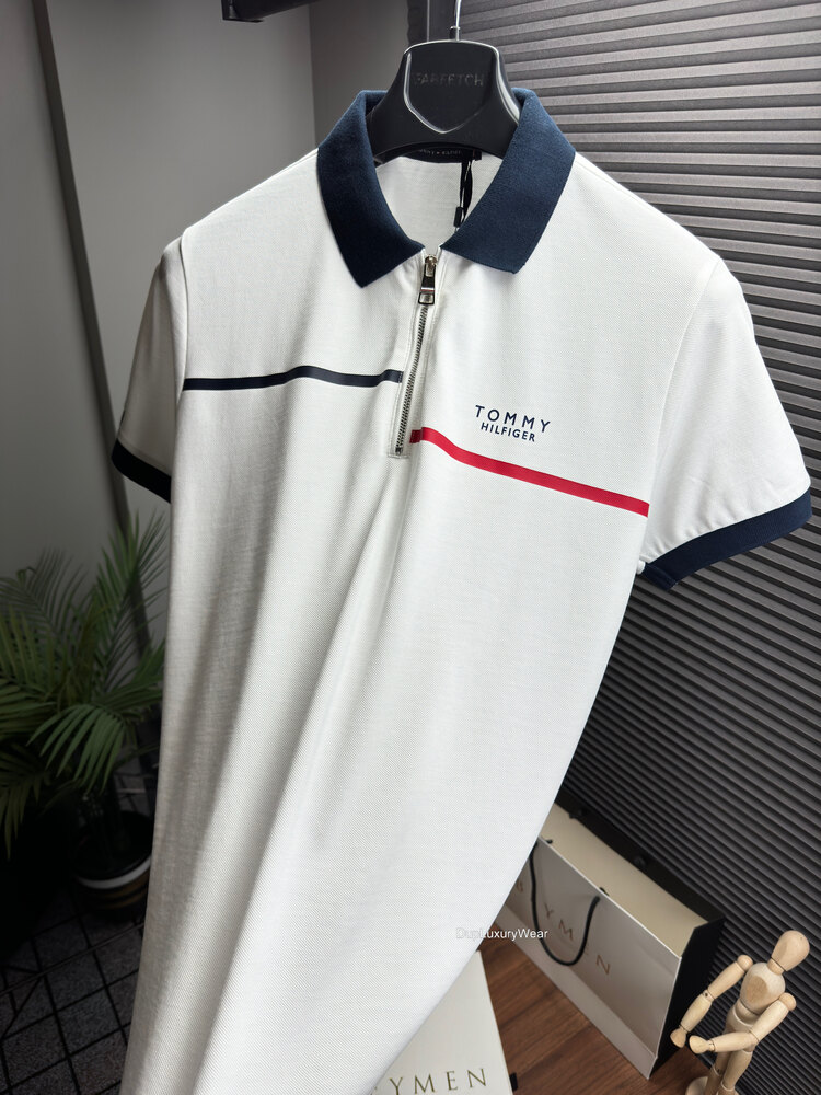 TH Orjinal Etiketli Polo Yaka Beyaz