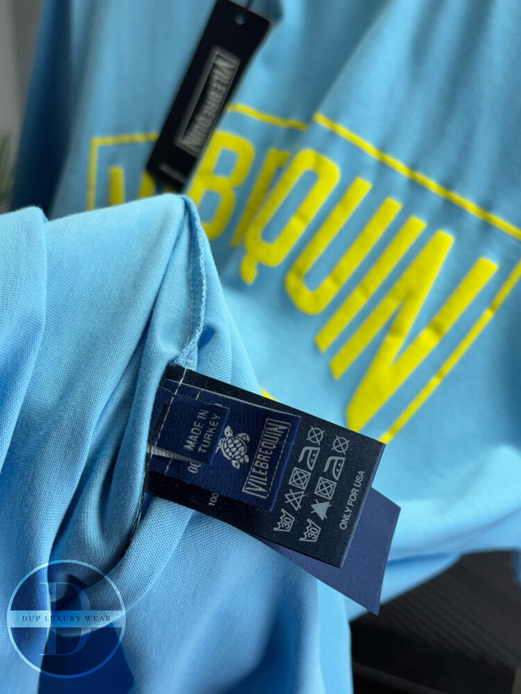 Vilebrequin Orjinal Etiketli T-Shirt Mavi