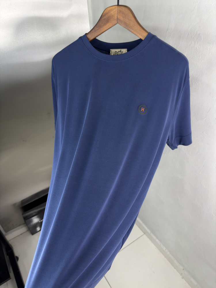 HRMS Orjinal Etiketli T-Shirt Lacivert (Modal)