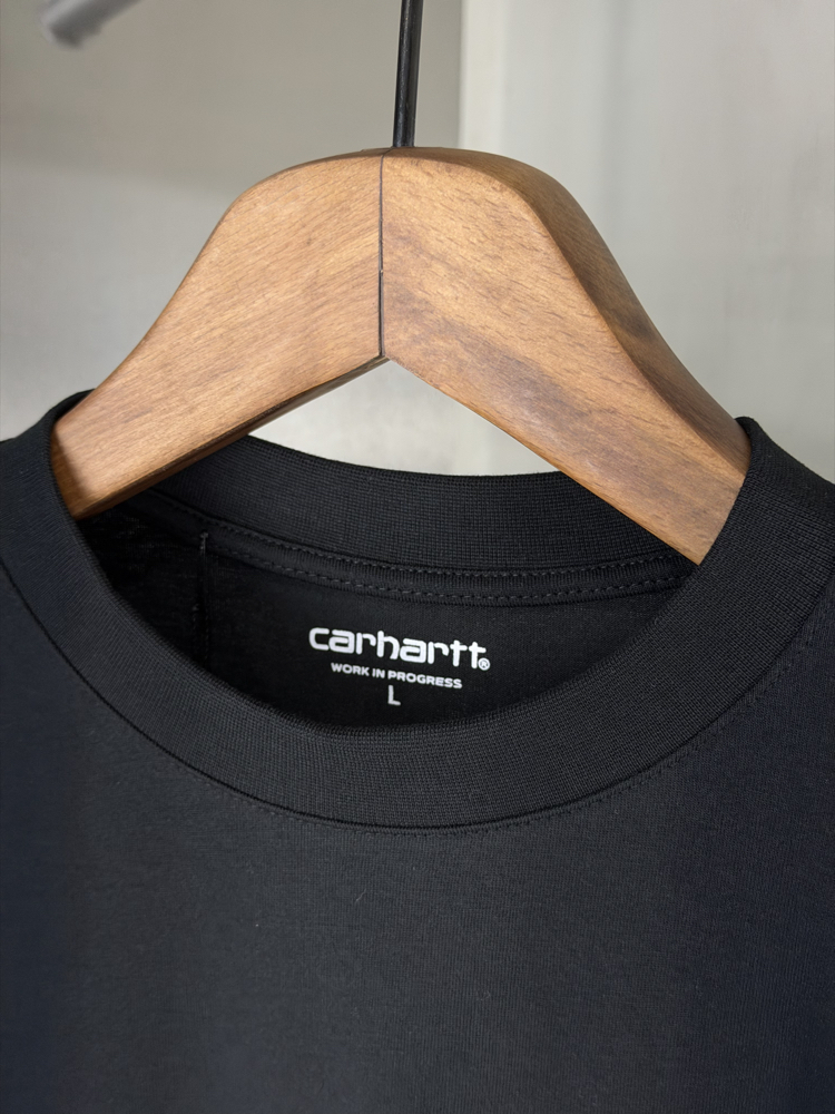 Carhartt Orjinal Etiketli T-Shirt Siyah (Oversize) 