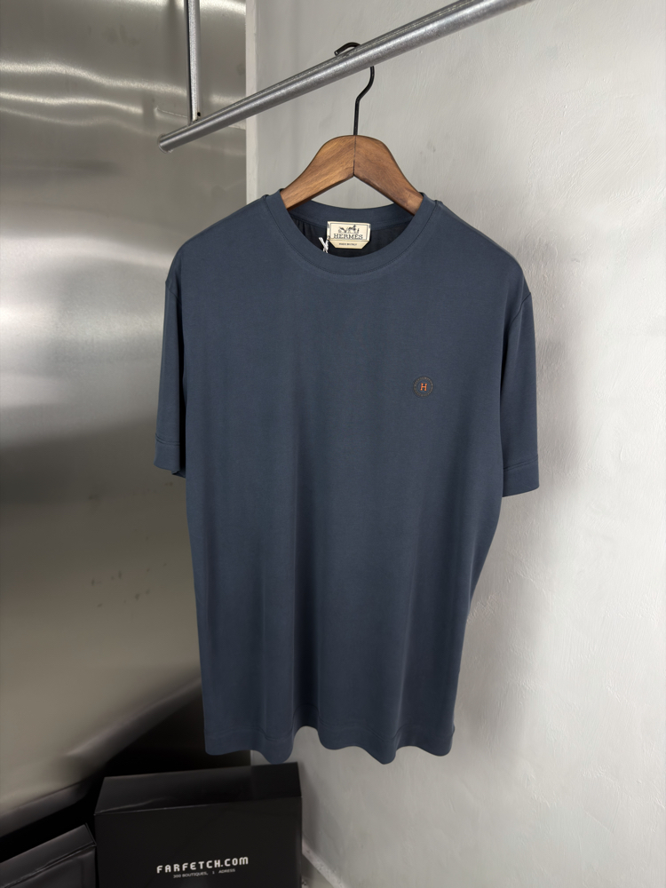 HRMS Orjinal Etiketli T-Shirt Koyu Antrasit (Modal)