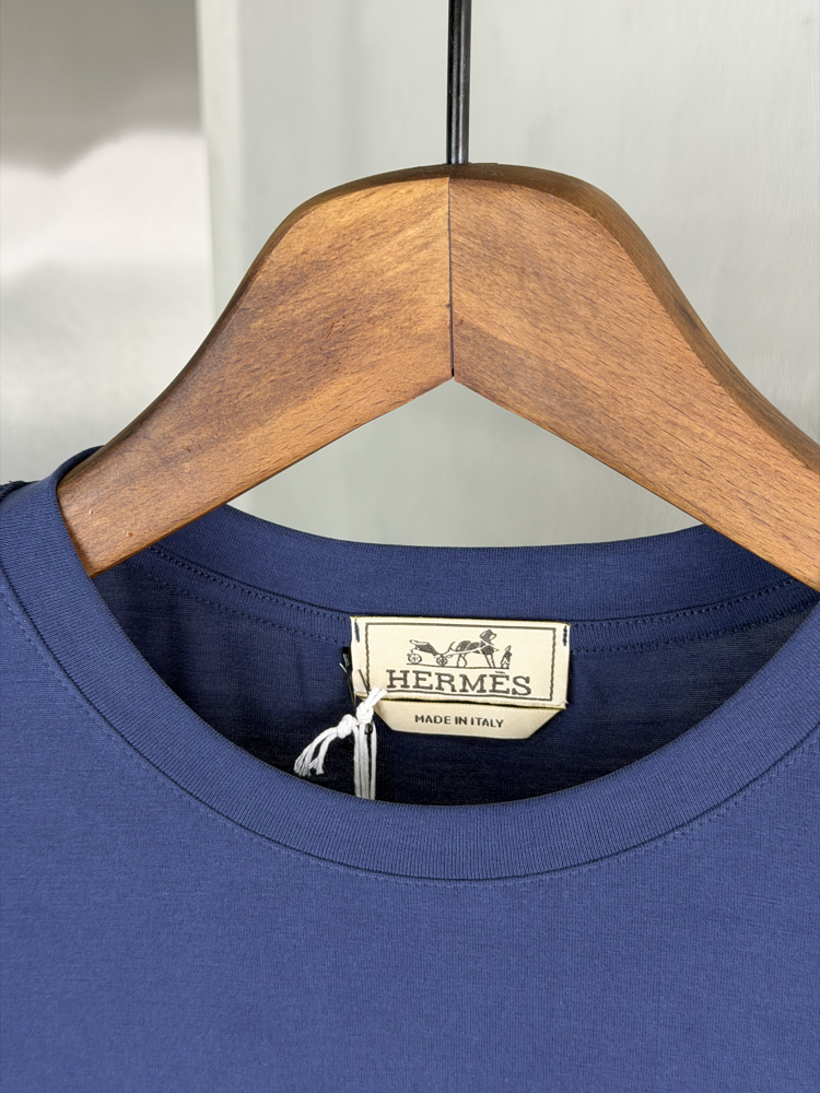 HRMS Orjinal Etiketli T-Shirt Lacivert (Modal)