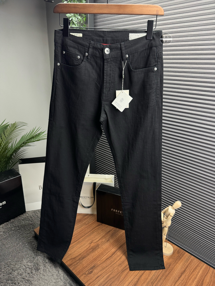 Brunello Cucinelli Orjinal Etiketli Pantolon (Keten Karışımlı)