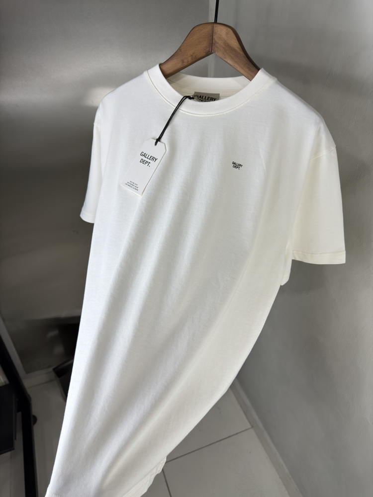 Gallery Dept Orjinal Etiketli T-Shirt Beyaz (Oversize)