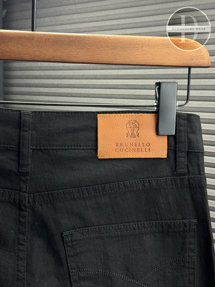 Brunello Cucinelli Orjinal Etiketli Pantolon (Keten Karışımlı)