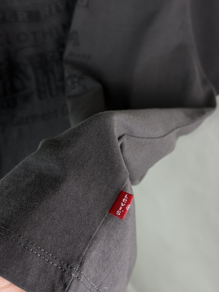 Levis T-Shirt Koyu Füme (Orjinal) (Sırt Detay)