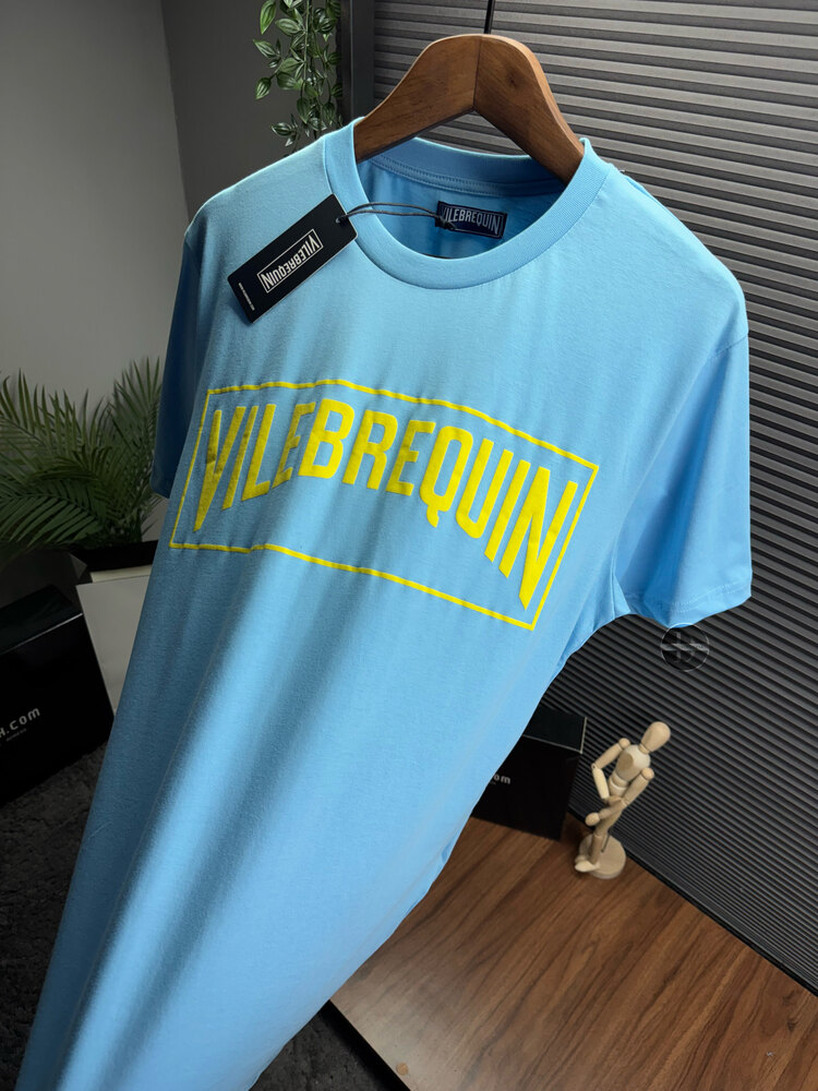 Vilebrequin Orjinal Etiketli T-Shirt Mavi