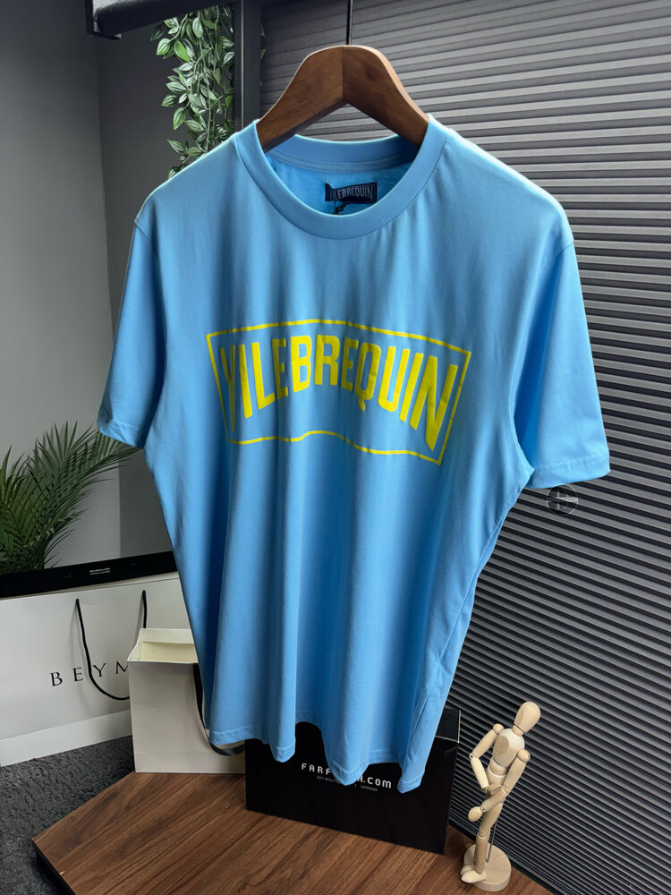 Vilebrequin Orjinal Etiketli T-Shirt Mavi