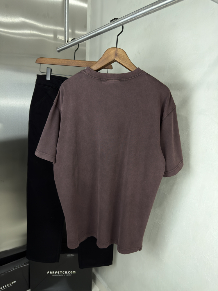 Carhartt T-Shirt Bordo Yıkamalı (Orjinal)