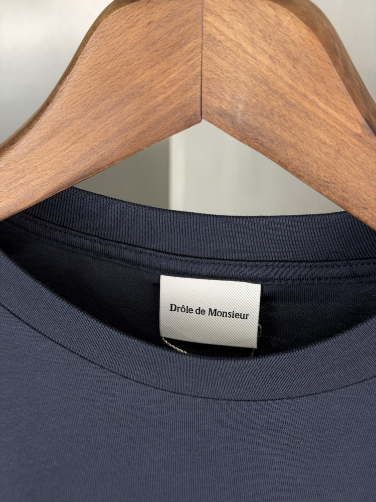 Drole De Monsieur Orjinal Etiketli T-Shirt Lacivert