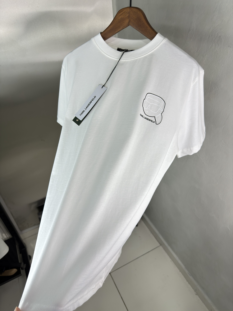 Karl Lagerfeld Orjinal Etiketli T-Shirt Beyaz
