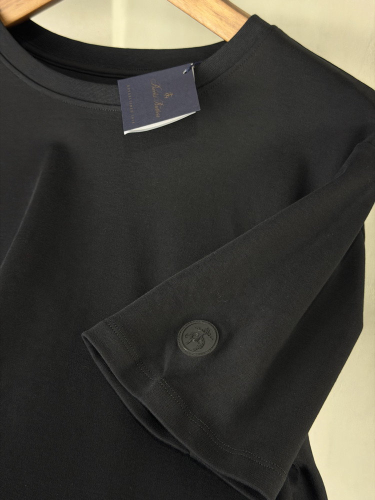Brooks Brothers Orjinal Etiketli T-Shirt Siyah