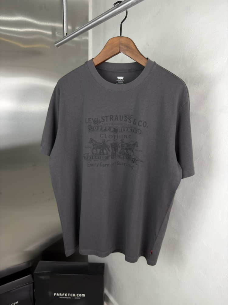 Levis T-Shirt Koyu Füme (Orjinal) (Sırt Detay)