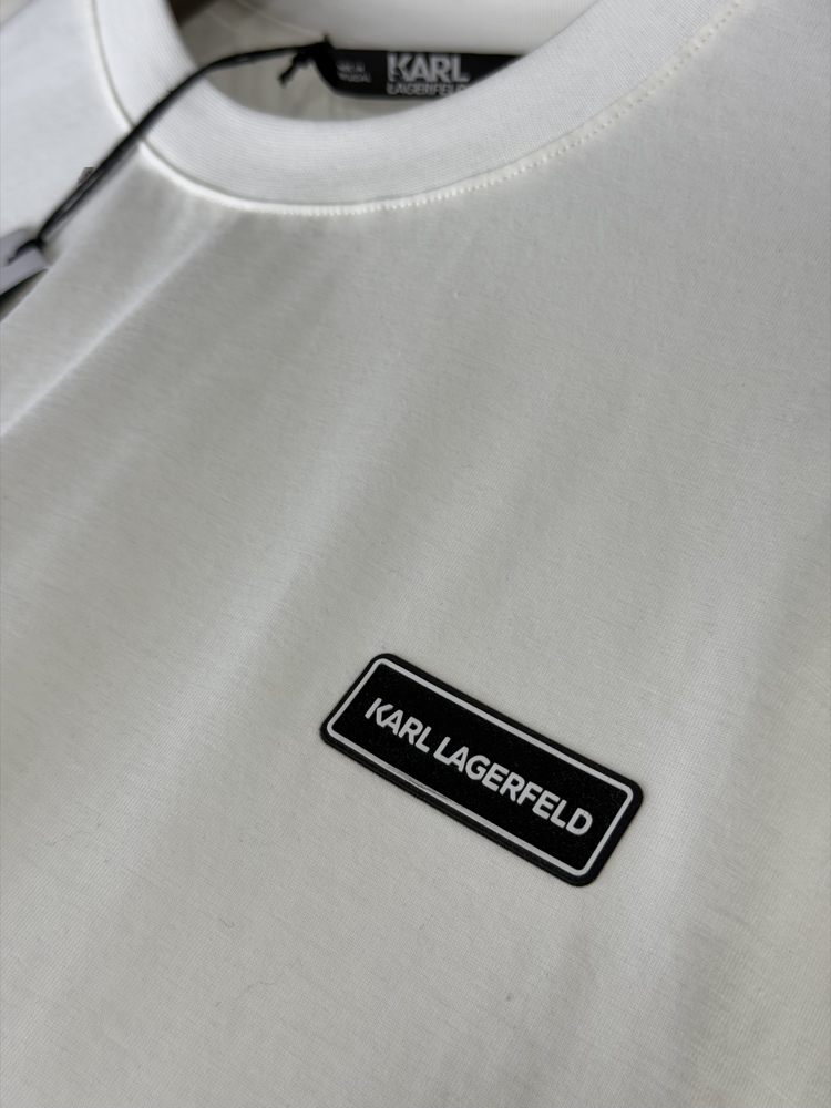 Karl Lagerfeld Orjinal Etiketli T-Shirt Beyaz