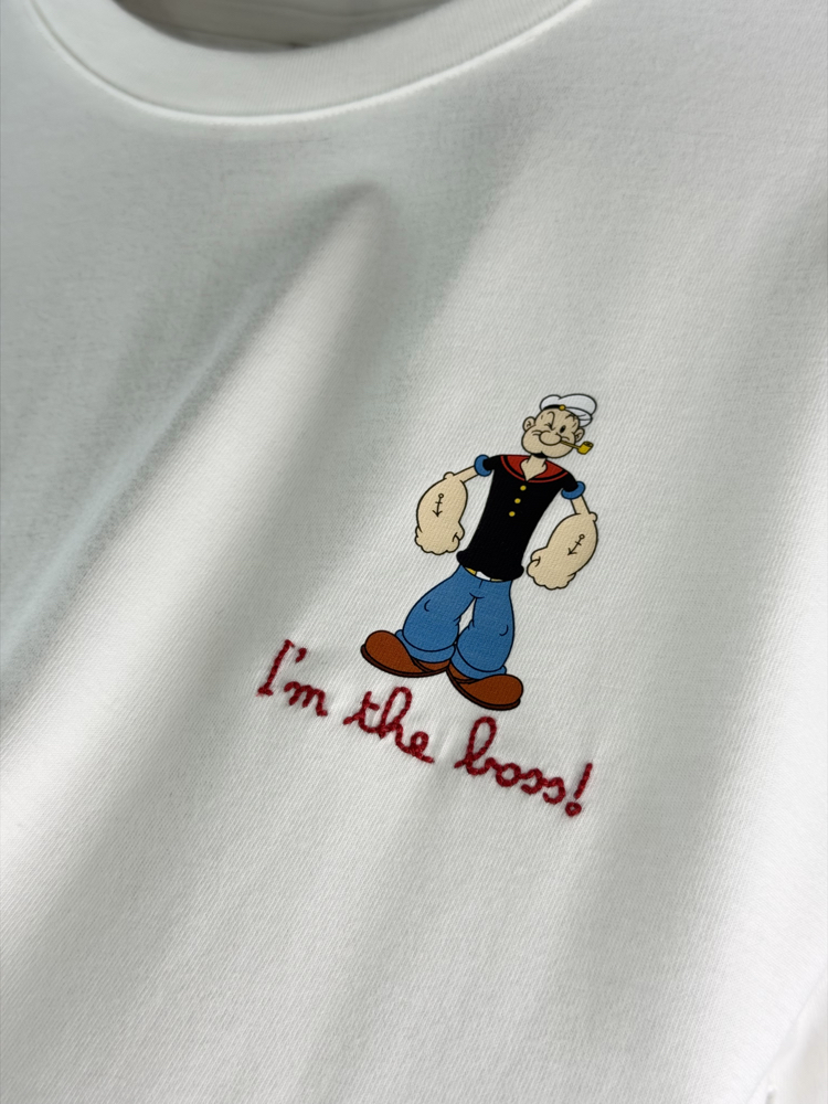 MC2 Saint Barth Orjinal Etiketli T-Shirt Beyaz
