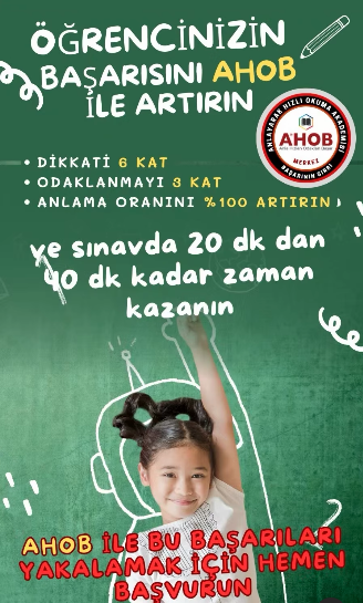 AHOB DİKKAT VE ODAKLANMA ÖĞRENCİ EĞİTİMİ
