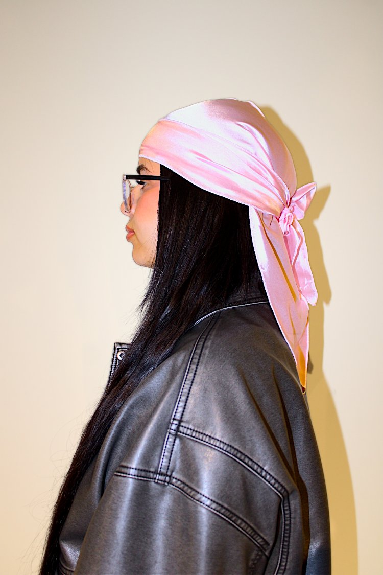 Pink Silky Durag