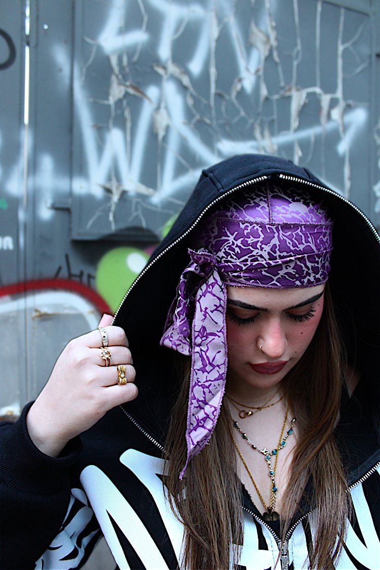 Purpy Mor silky/ipek durag