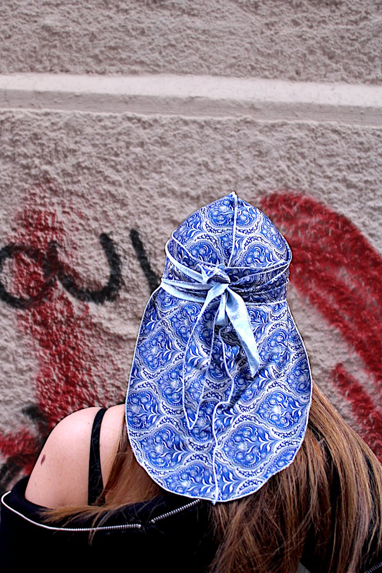 Mavi Silky/ipek Durag
