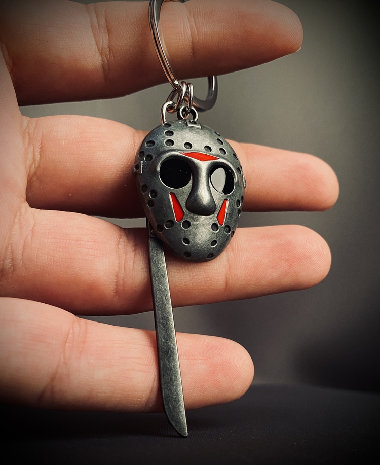 Jason Voorhees Metal Anahtarlık – Friday the 13th