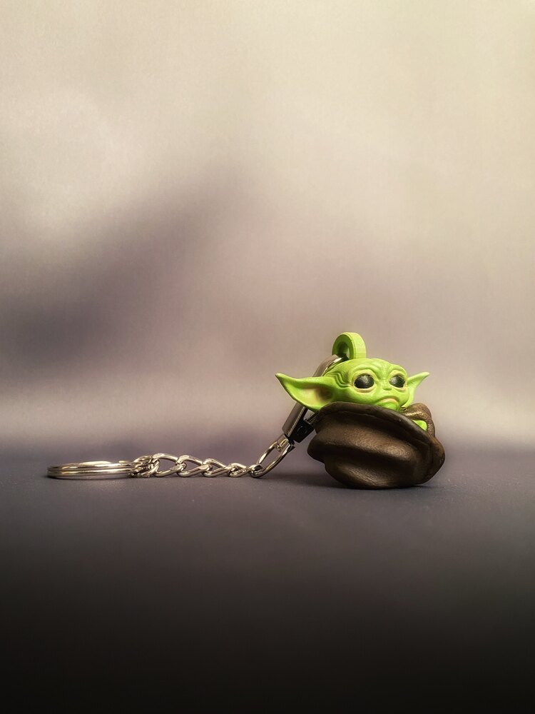 Baby Yoda (Grogu) Anahtarlık