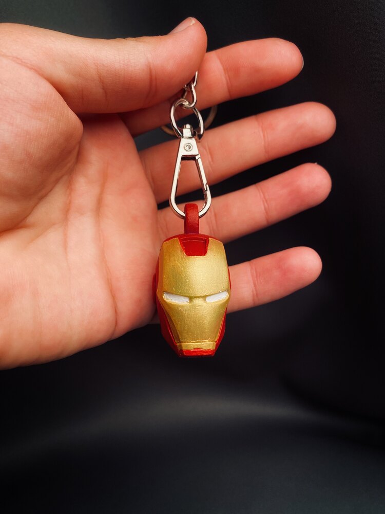 Iron Man Kask Anahtarlık