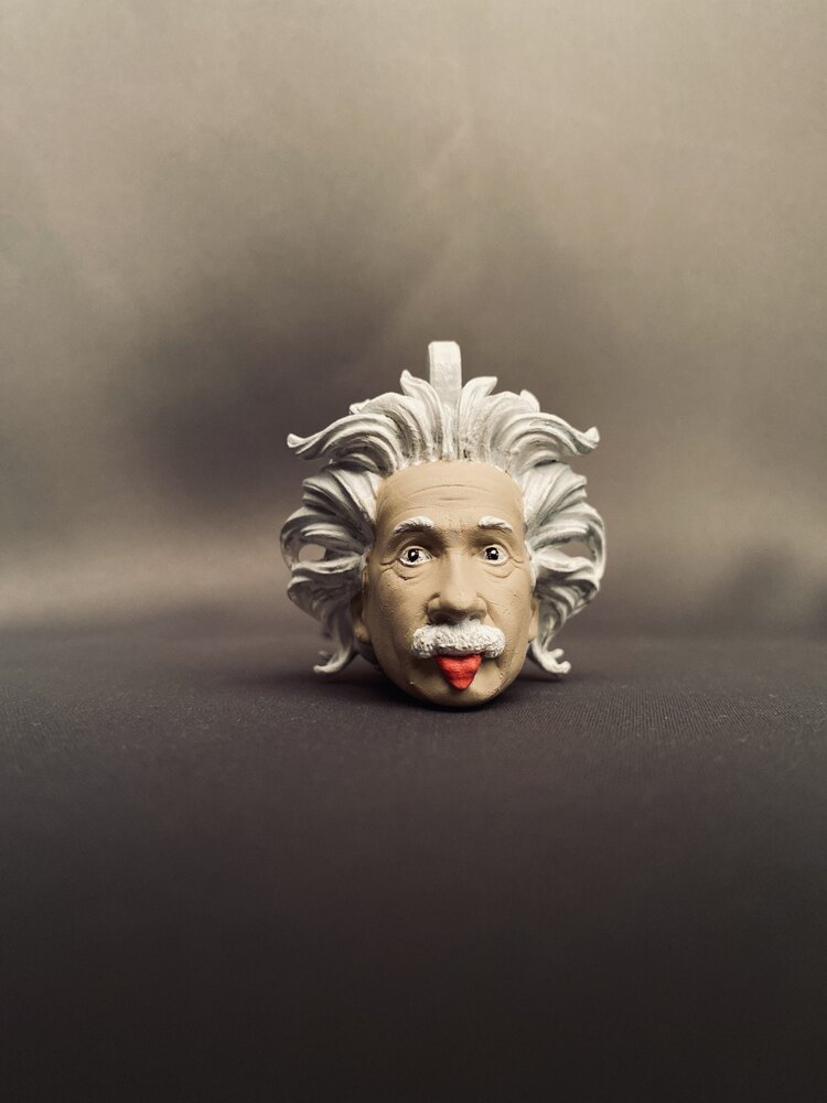 Albert Einstein Anahtarlık