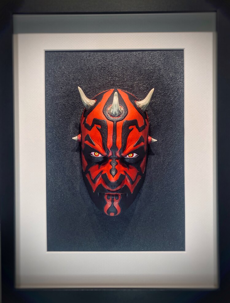 Darth Maul 3D Tablo (Star Wars)