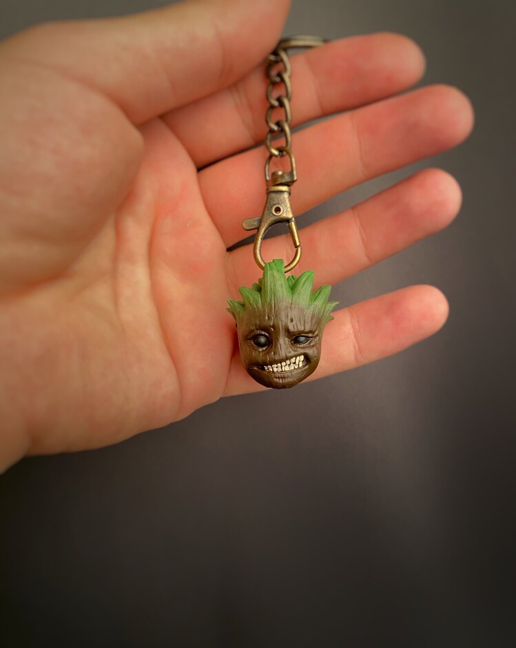 Baby Groot Anahtarlık