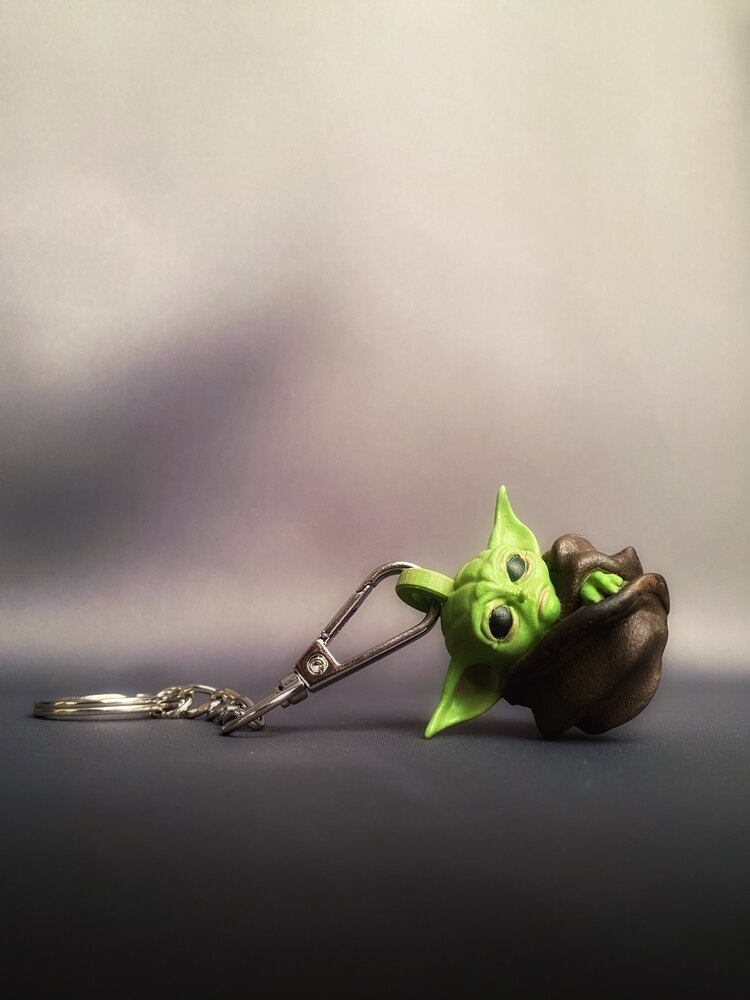 Baby Yoda (Grogu) Anahtarlık